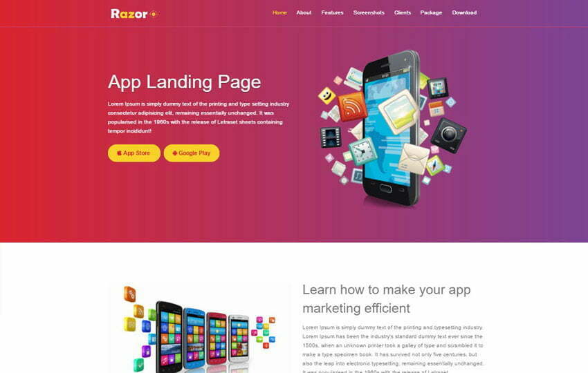 WebThemez Landing Page Template Bootstrap Free Download WebThemez Landing Page Template Bootstrap Free Download