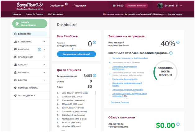 ТОП 13 лучших вебкам сайтов для работы веб моделью