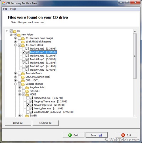 CD Recovery Toolbox Recover files from damaged or corrupted CD/DVD/HD