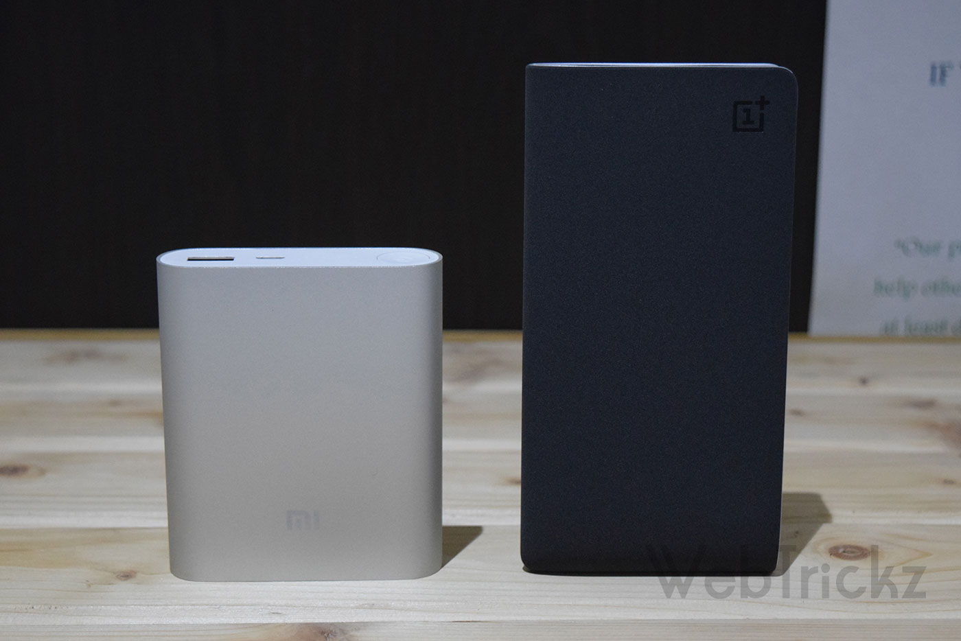 Xiaomi Powerbank vs OnePlus Powerbank Battle of the solid performers