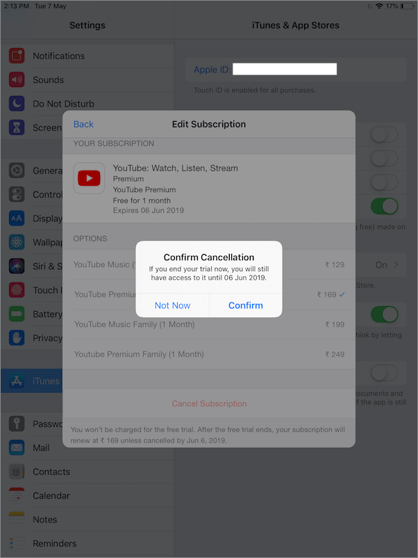 Guide to Cancel YouTube Premium on iPhone and Android