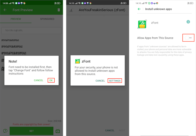 How to Change the Font Style on Realme phones without rooting