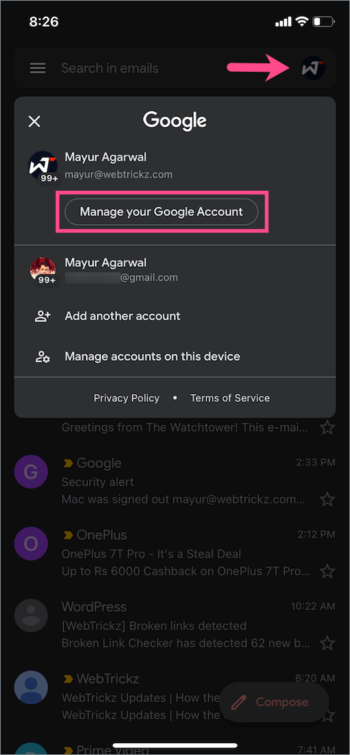How to stay logged into gmail sanyalaska