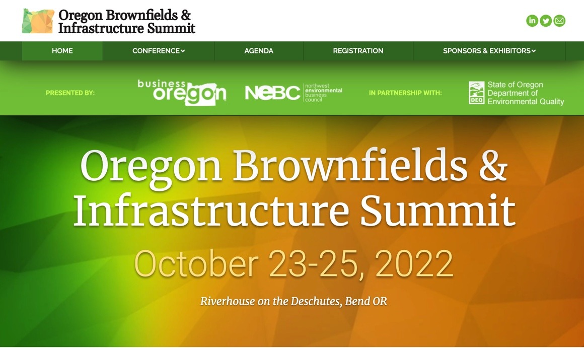 Oregon Brownfields & Infrastructure Summit WBGC