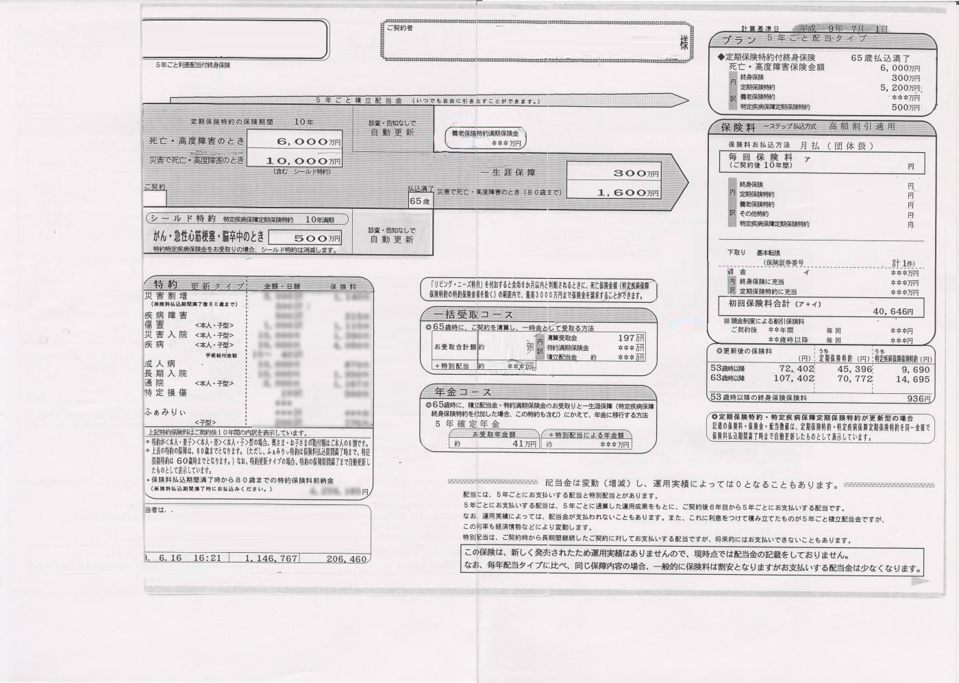 保険部 Lesson10 保険証券を分析してみよう！終身保険（主契約） 【入門】初心者向けプログラミング学習スクール「ウェブカツ!!」