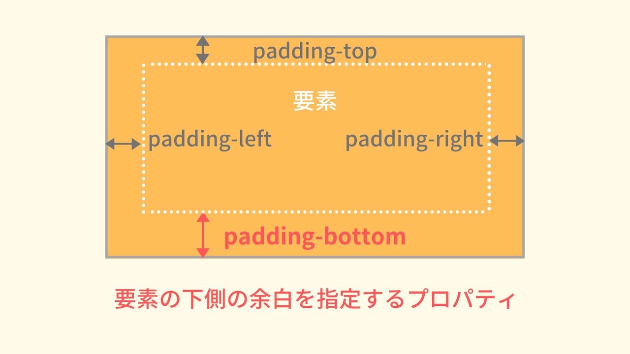 【初心者向け】paddingbottomの使い方や余白の指定方法を解説 ウェブカツBLOG