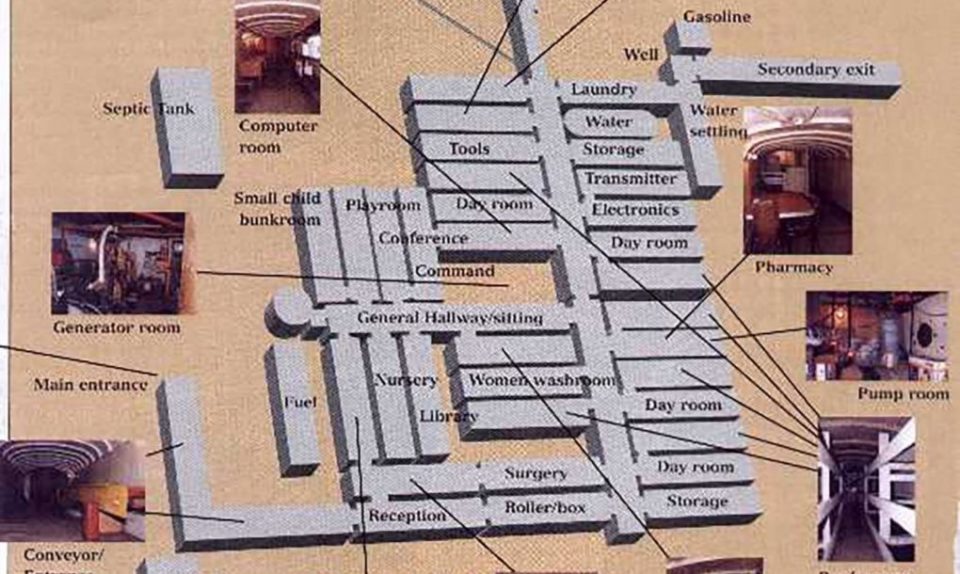 Abandoned Government Bunkers Indiana Map 42 Buried Buses Form North America’s Largest Underground Nuclear