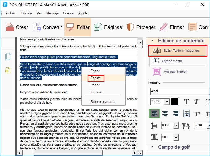 függetlenül attól Félreértés Sugár como hacer para copiar y pegar un