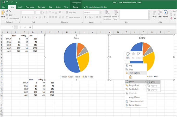 How to Make a Pie Chart in Excel 2010, 2013, 2016?