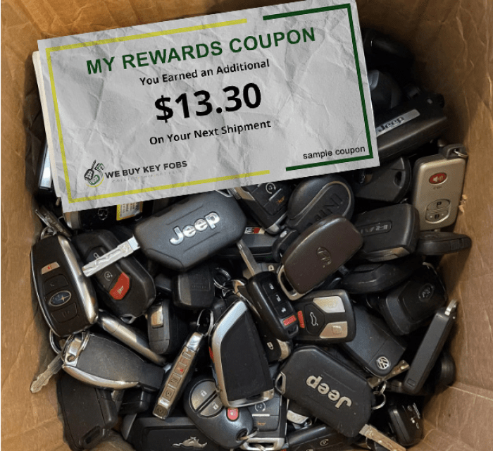 We Buy Key Fobs Rewards Program