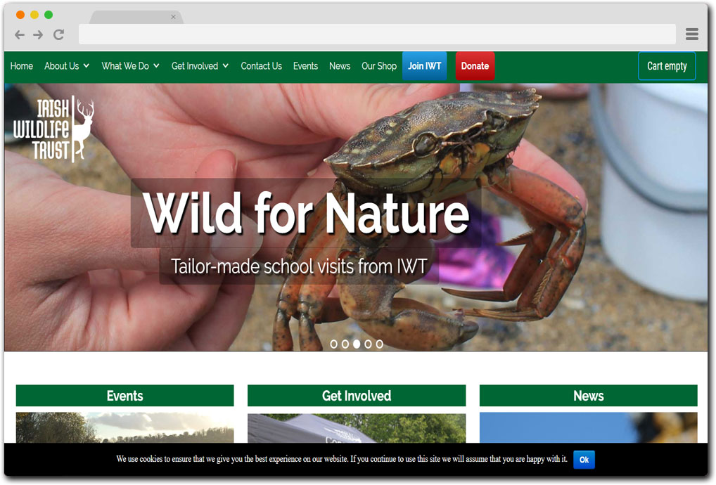 Irish Wildlife Trust work.ie Digital Marketing