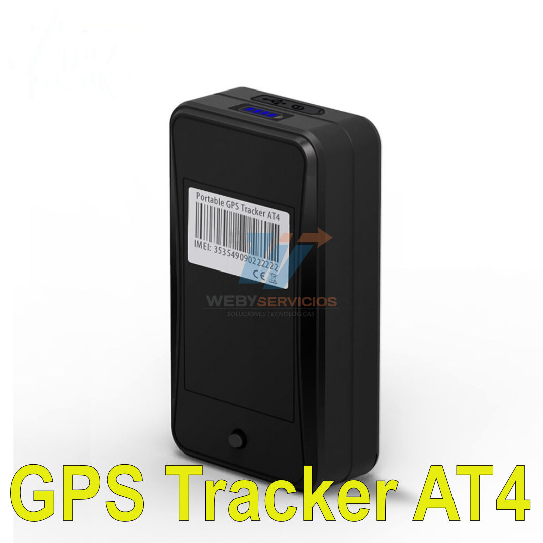 Rastreador GPS AT4 2G inalámbrico » y Servicios
