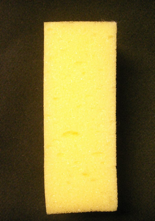 Leather Cleaner Sponge for use with CCI Leather Cleaner