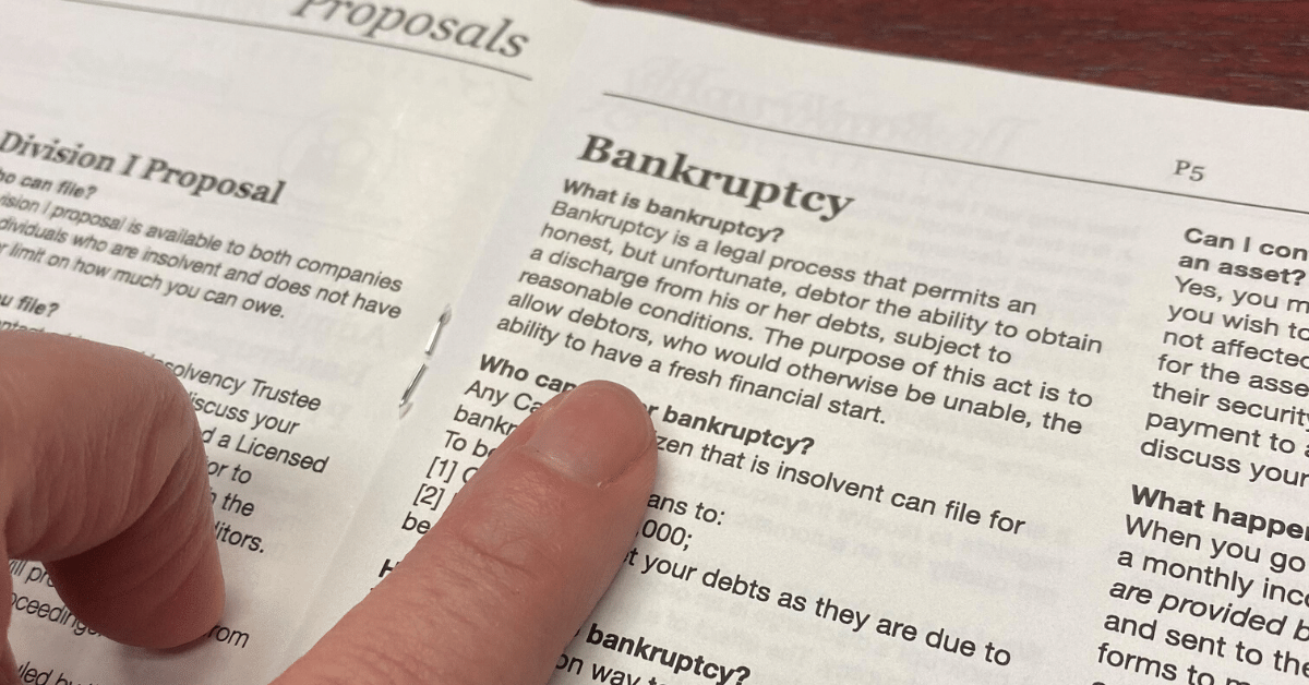 When Can You File Bankruptcy