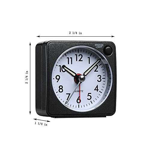 DreamSky Mini Wecker Reisewecker mit Nachtlicht WeckerVergleich.de
