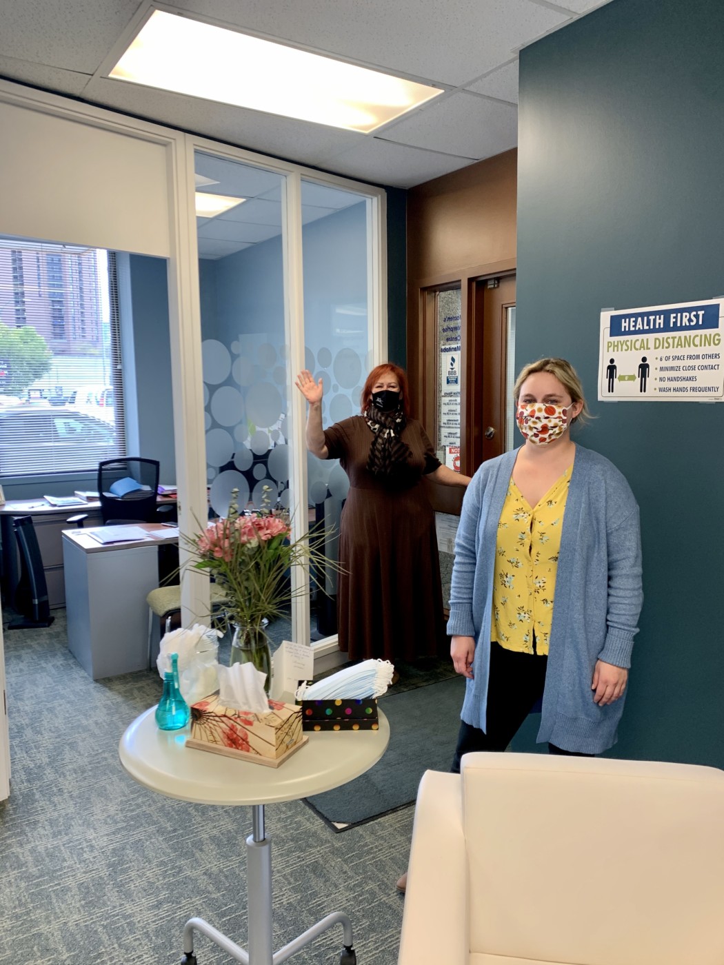 Masks and Other Safety Protocols for the Women’s Enterprise Centre of Manitoba Women's