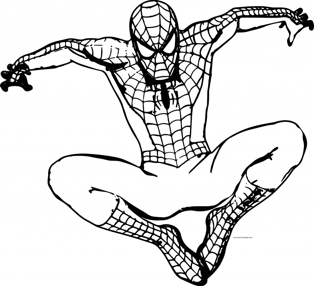 Spiderman Coloring Pages Wecoloringpage