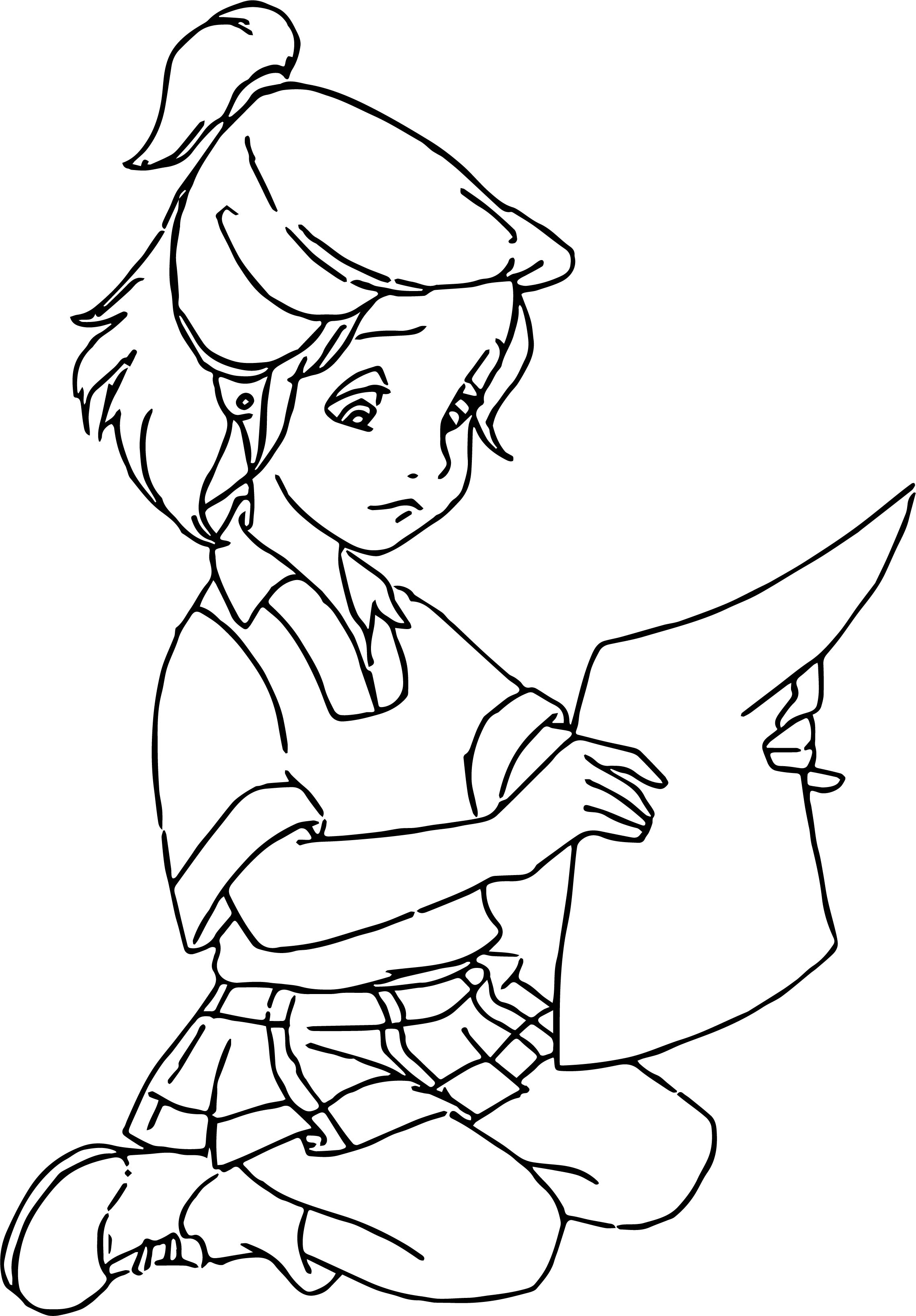 Jenny Girl 1 Coloring Pages