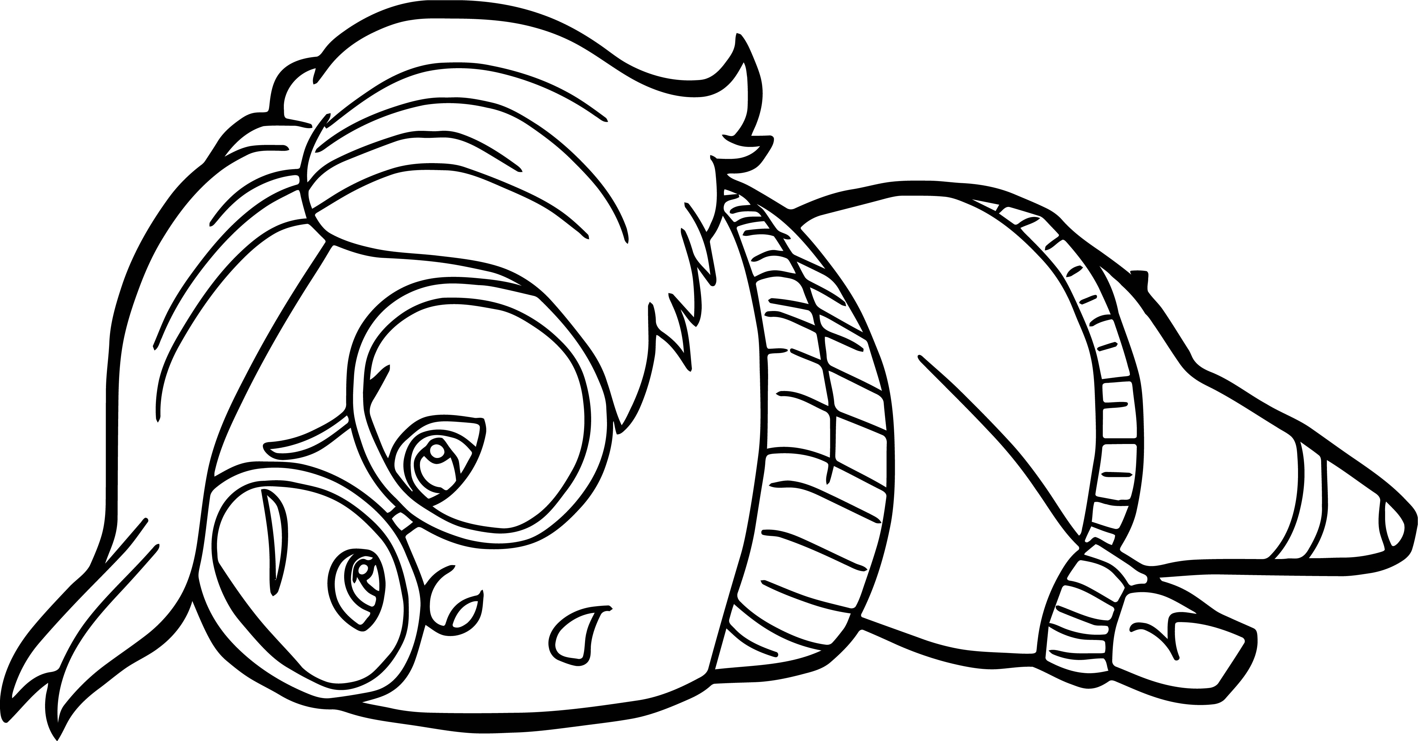 Sadness Sleep Coloring Pages