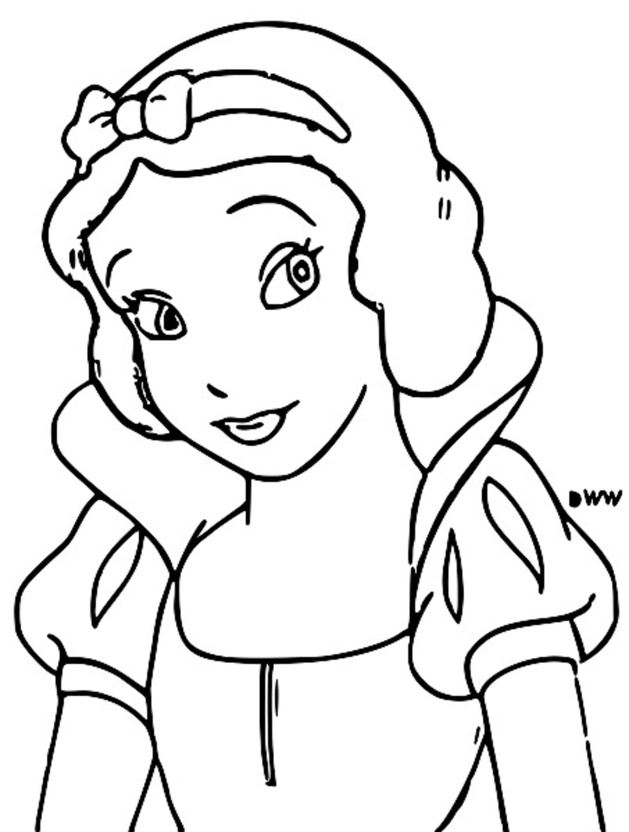 Snow White Coloring Page 016