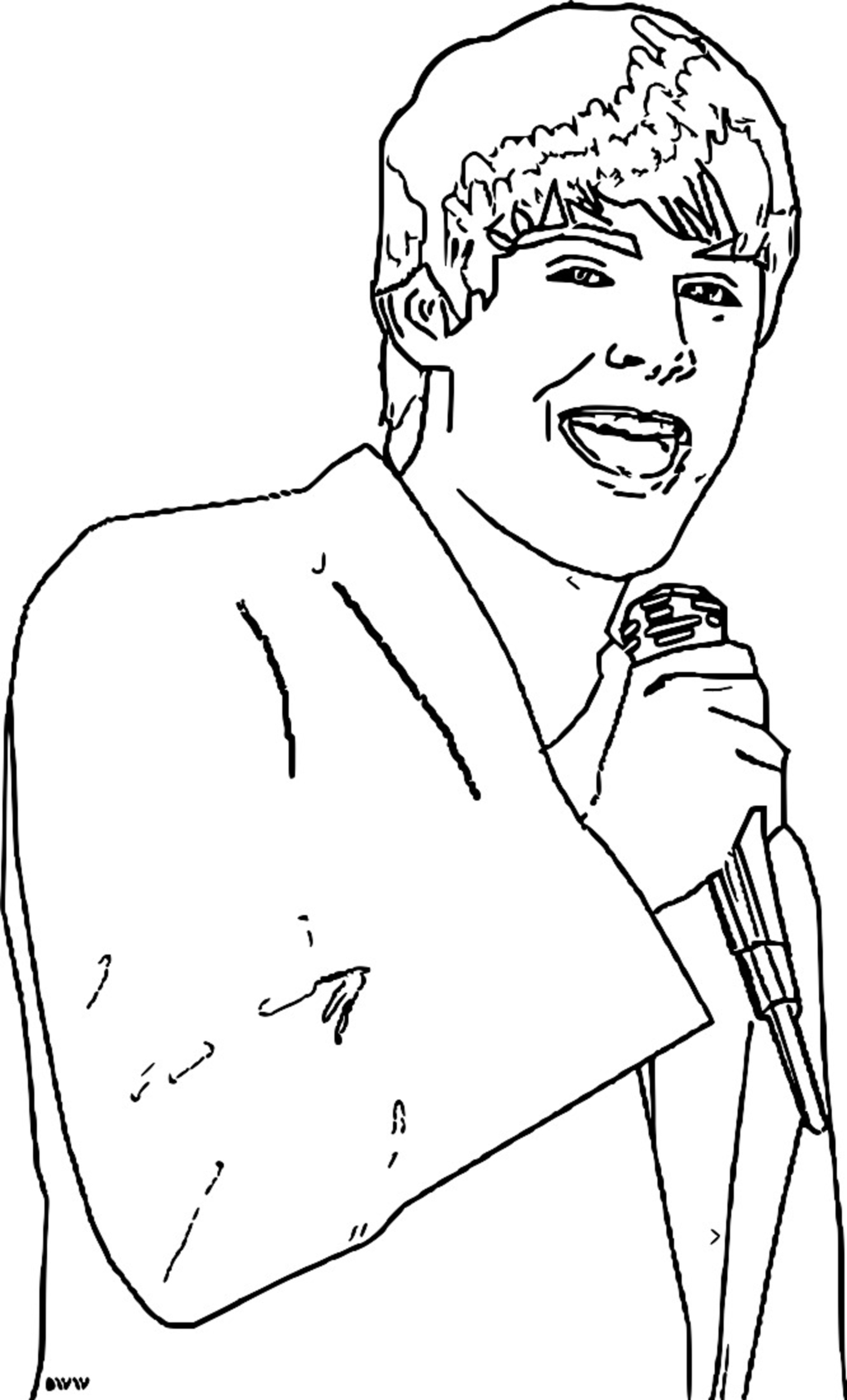 Troy Bolton Coloring Pages_Cartoonized