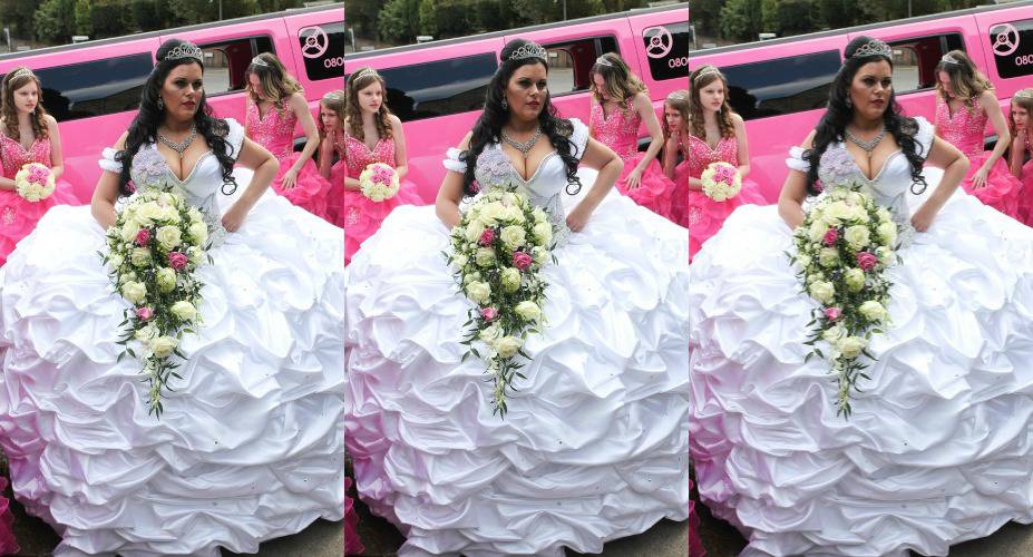 THIS GYPSY BRIDE DESIGNED HER OWN 60 KILO WEDDING GOWN Wedded Wonderland