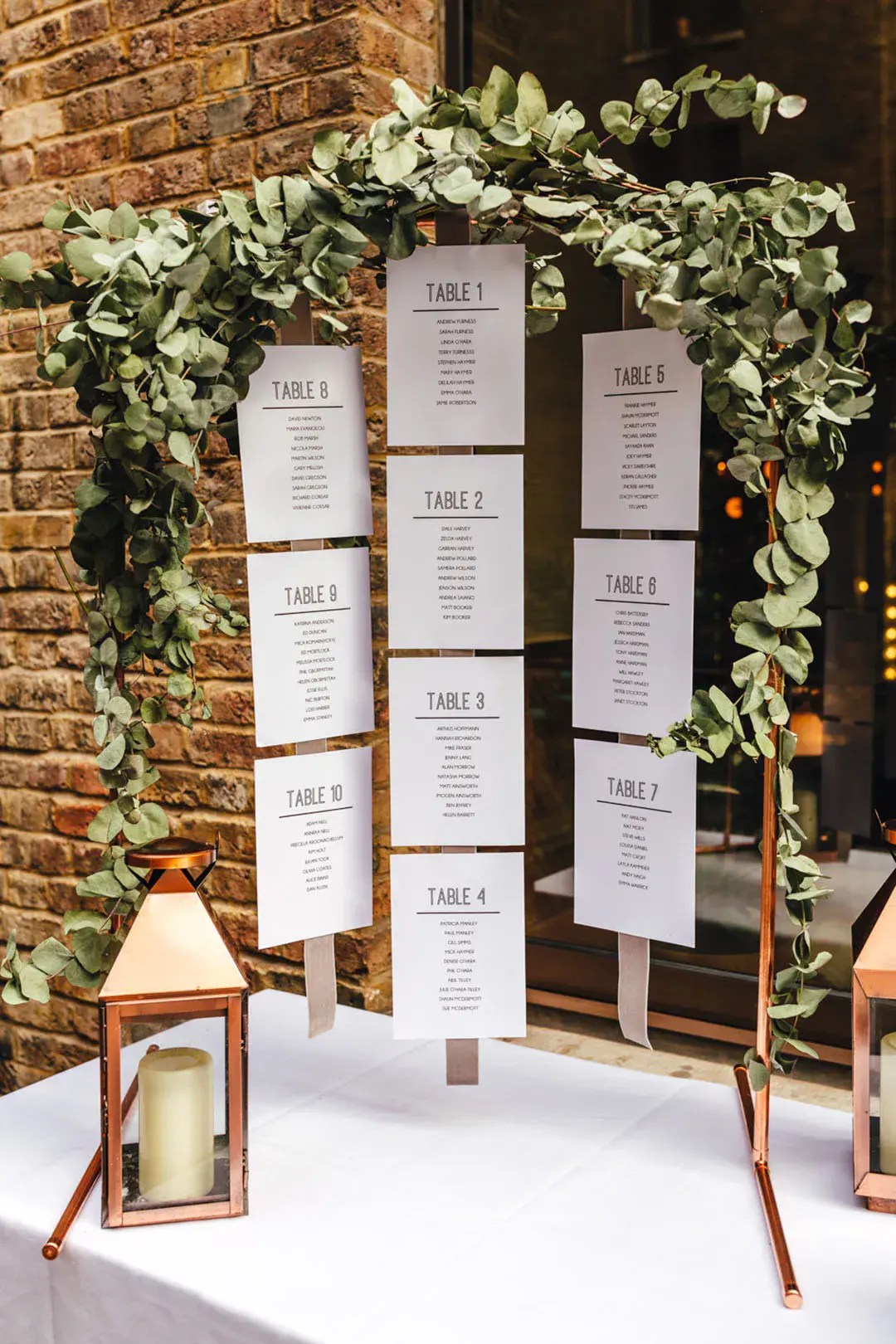 Top 10 Unique Wedding Table Plan Ideas For Your Wedding