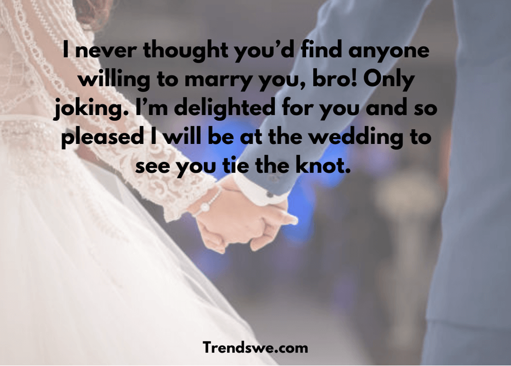 Wedding Quotes & Wishes Brothers