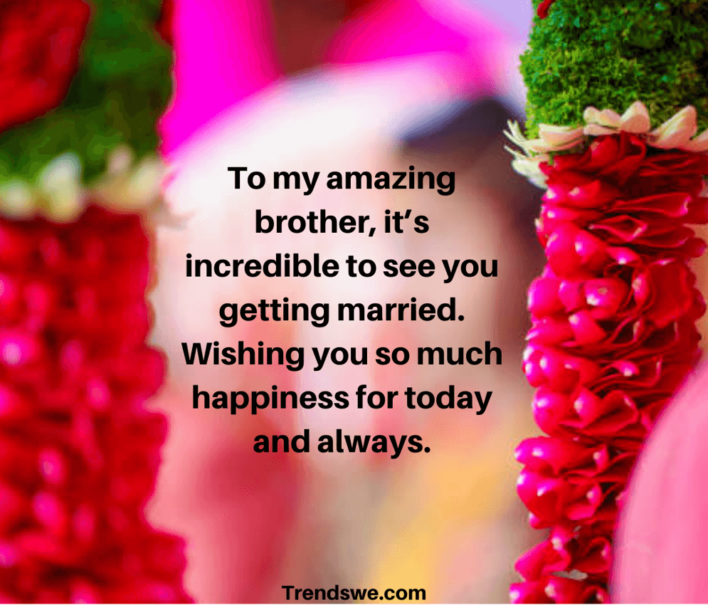 Wedding Quotes & Wishes Brothers