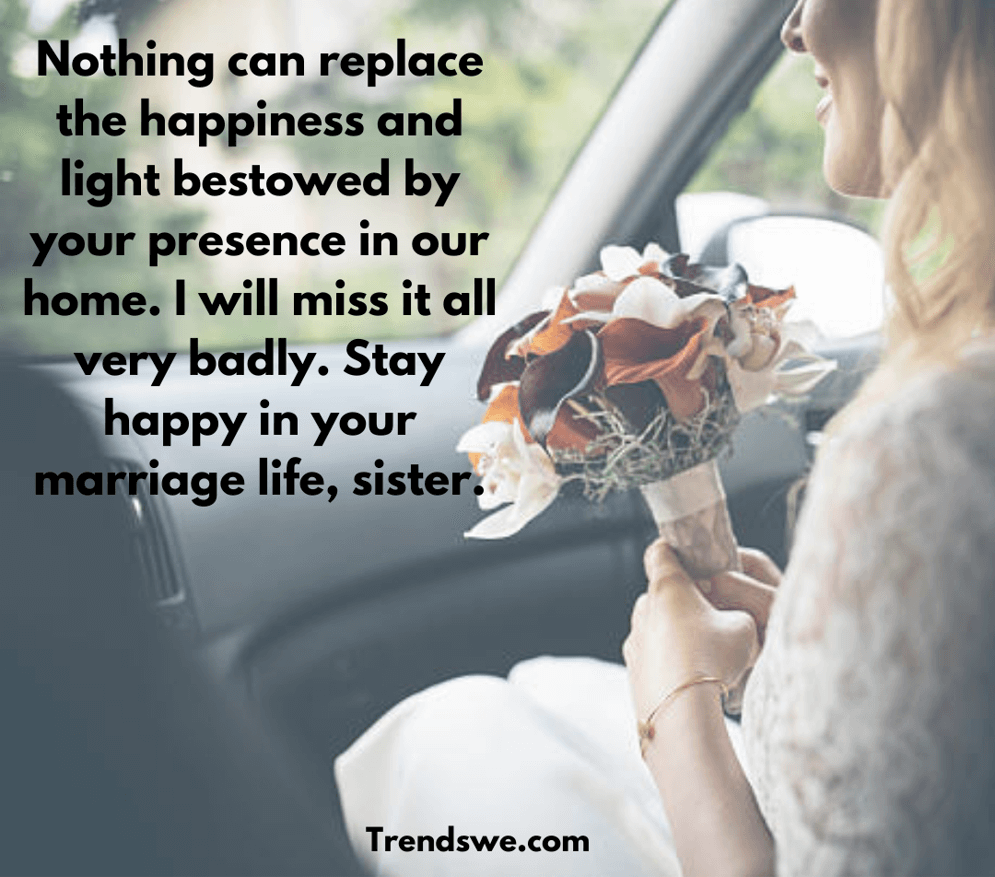 Wedding Quotes & Wishes For Sisters