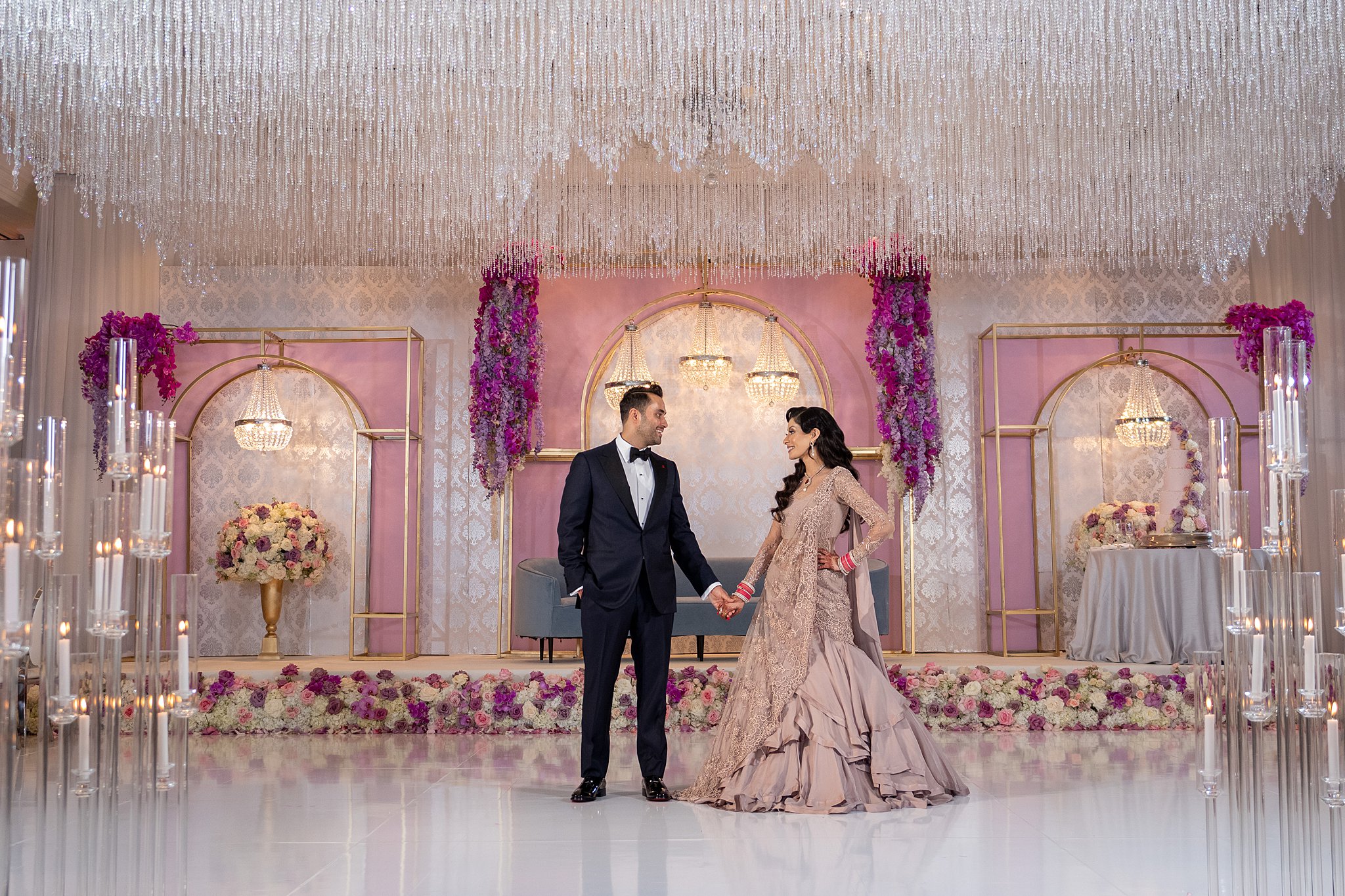S + V Indian Reception Ritz Carlton San Francisco Wedding