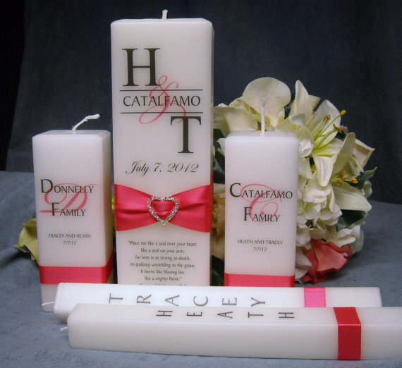 Personalized Square Unity Set Wedding Favours Canada Online