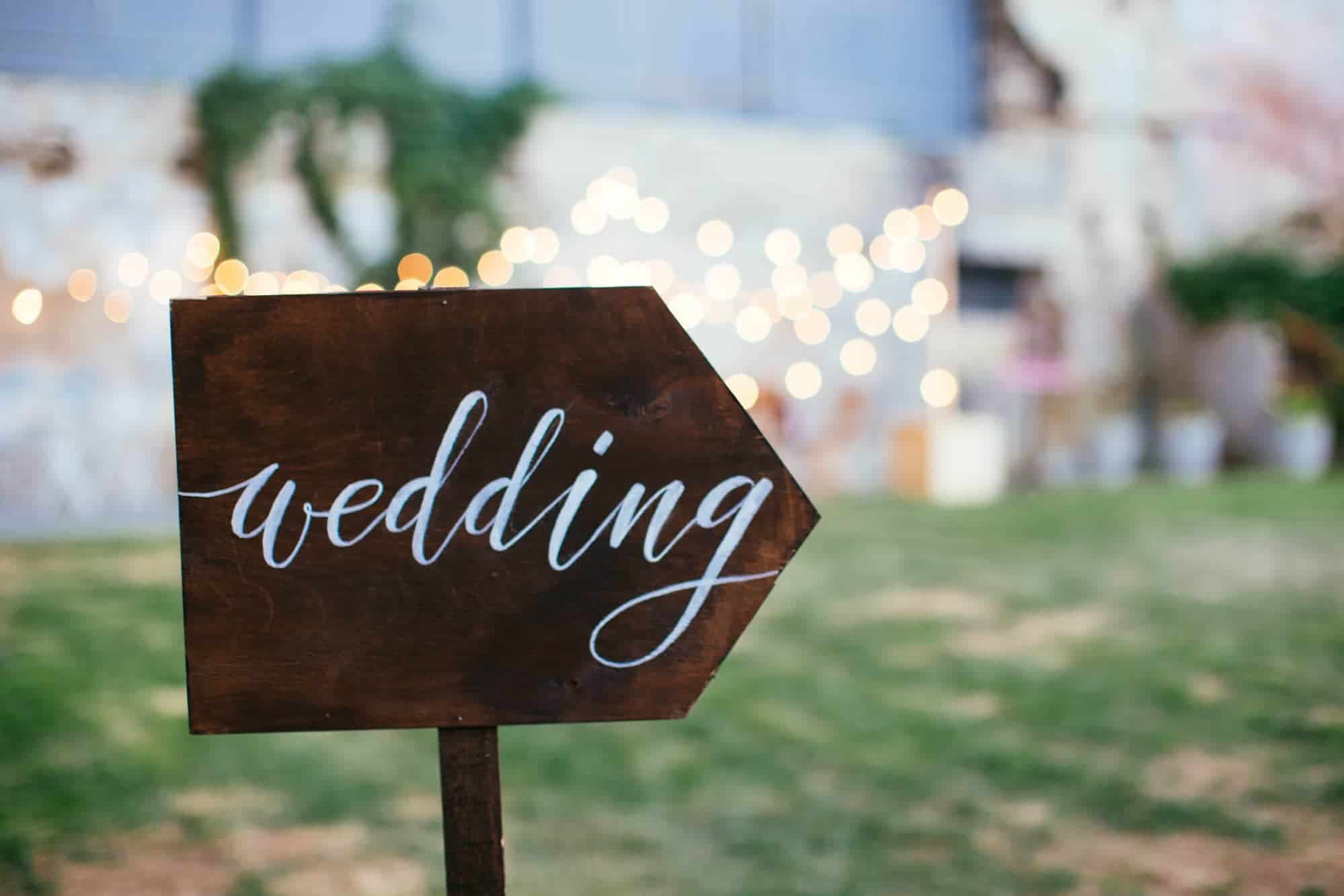 15 Unique Wedding Directions Signs You Need For Your Special Day