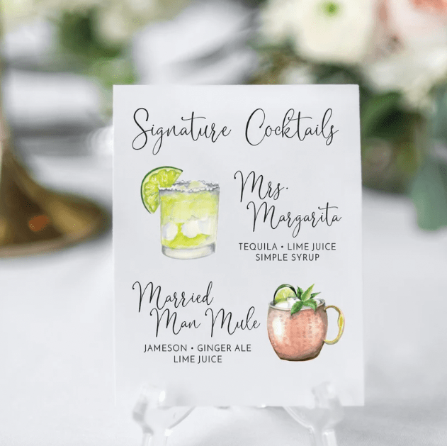 How to Plan Signature Cocktail Ideas For Your Wedding WeddingPlanner