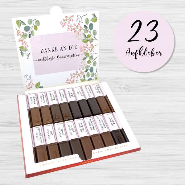 Merci Aufkleber Geschenke Weddingtree