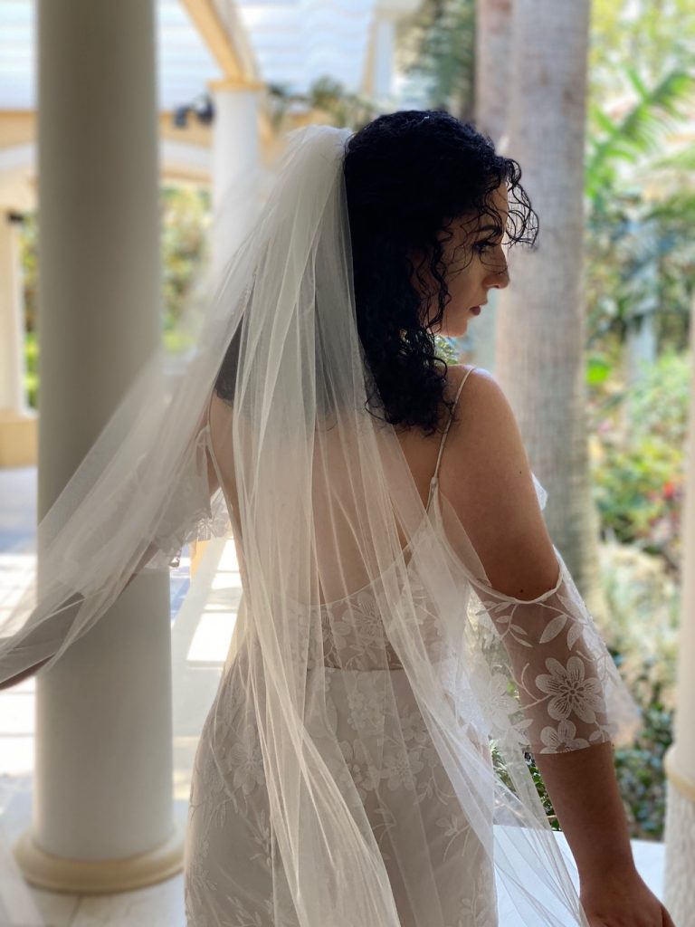Allure Chapel Single Tier Veil Wedding Veils Australia