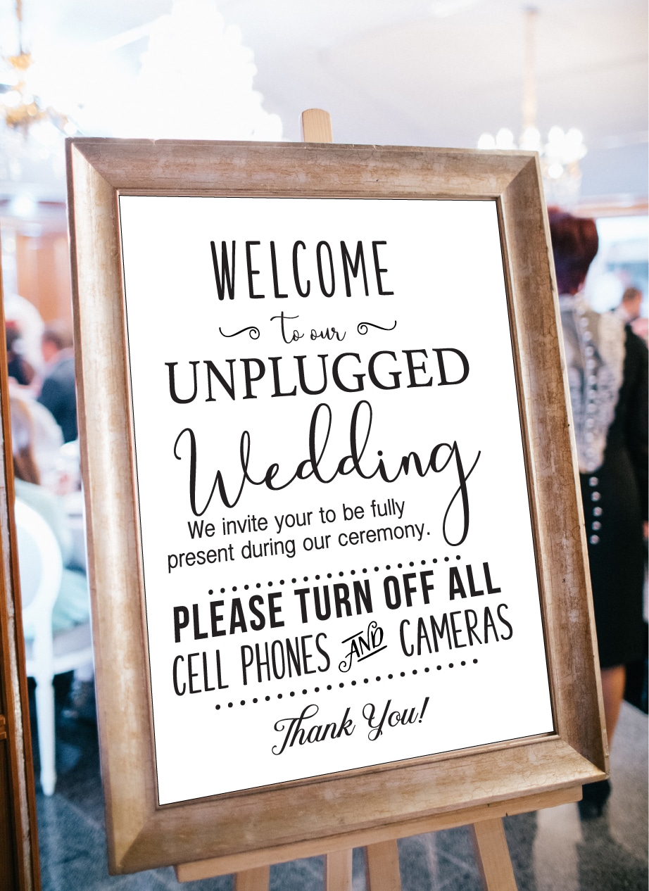 How to Use Vinyl Wedding Signs Wedding Venue Map