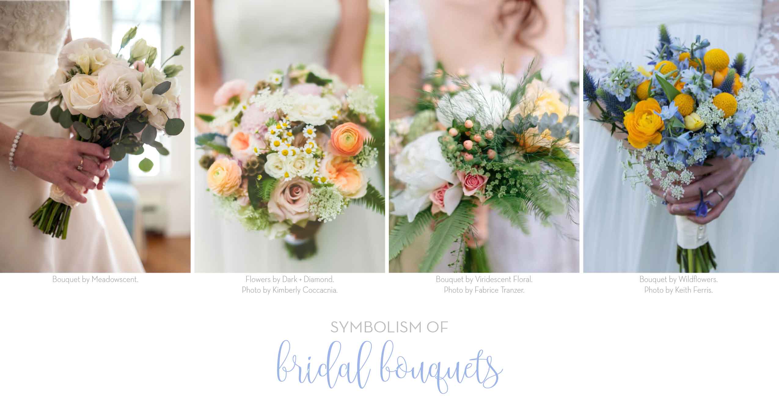 WEDDING GUIDE 2016 SYMBOLISM of bridal bouquets