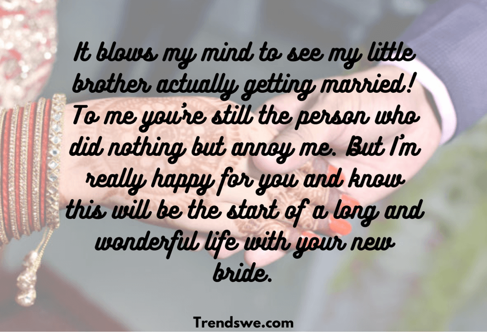 Best Wedding Quotes & Wishes Brothers Wedding Trends