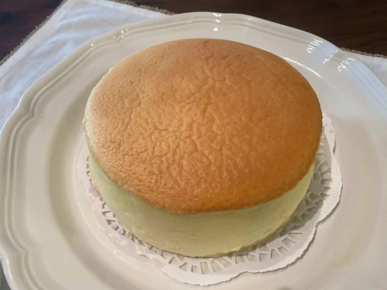 The Japanese Jiggly Cheesecake