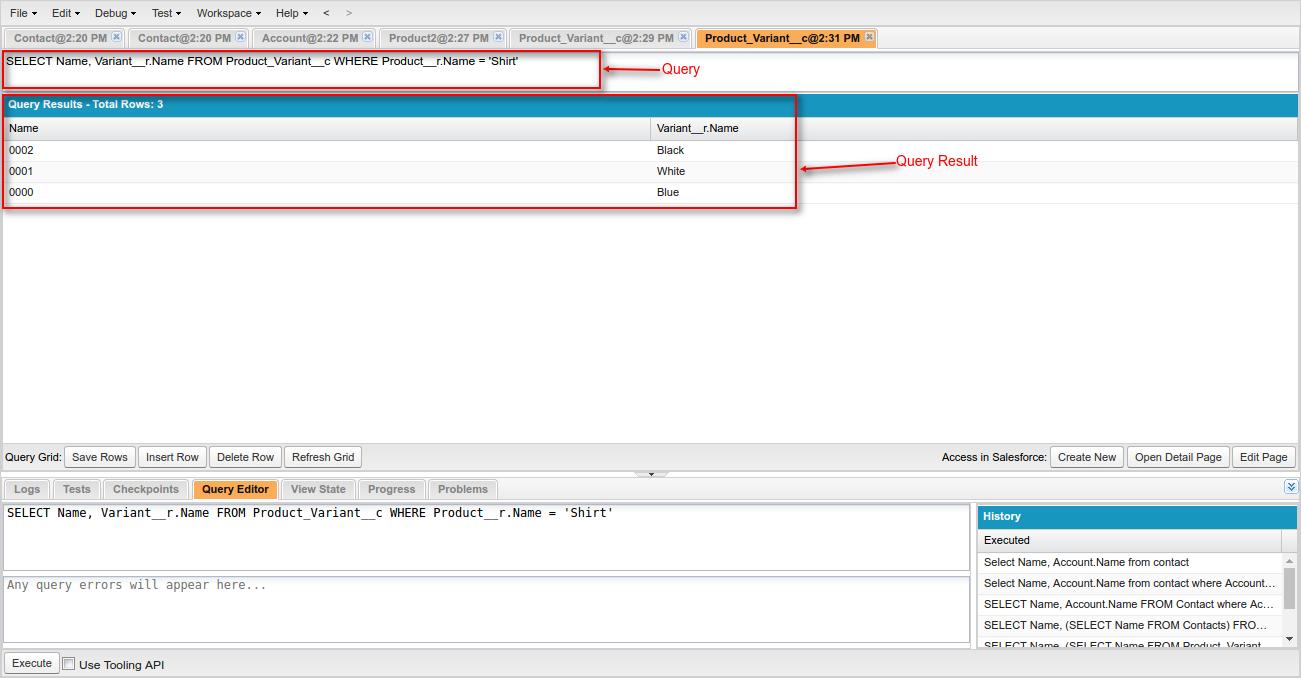 Relationship Query In Salesforce