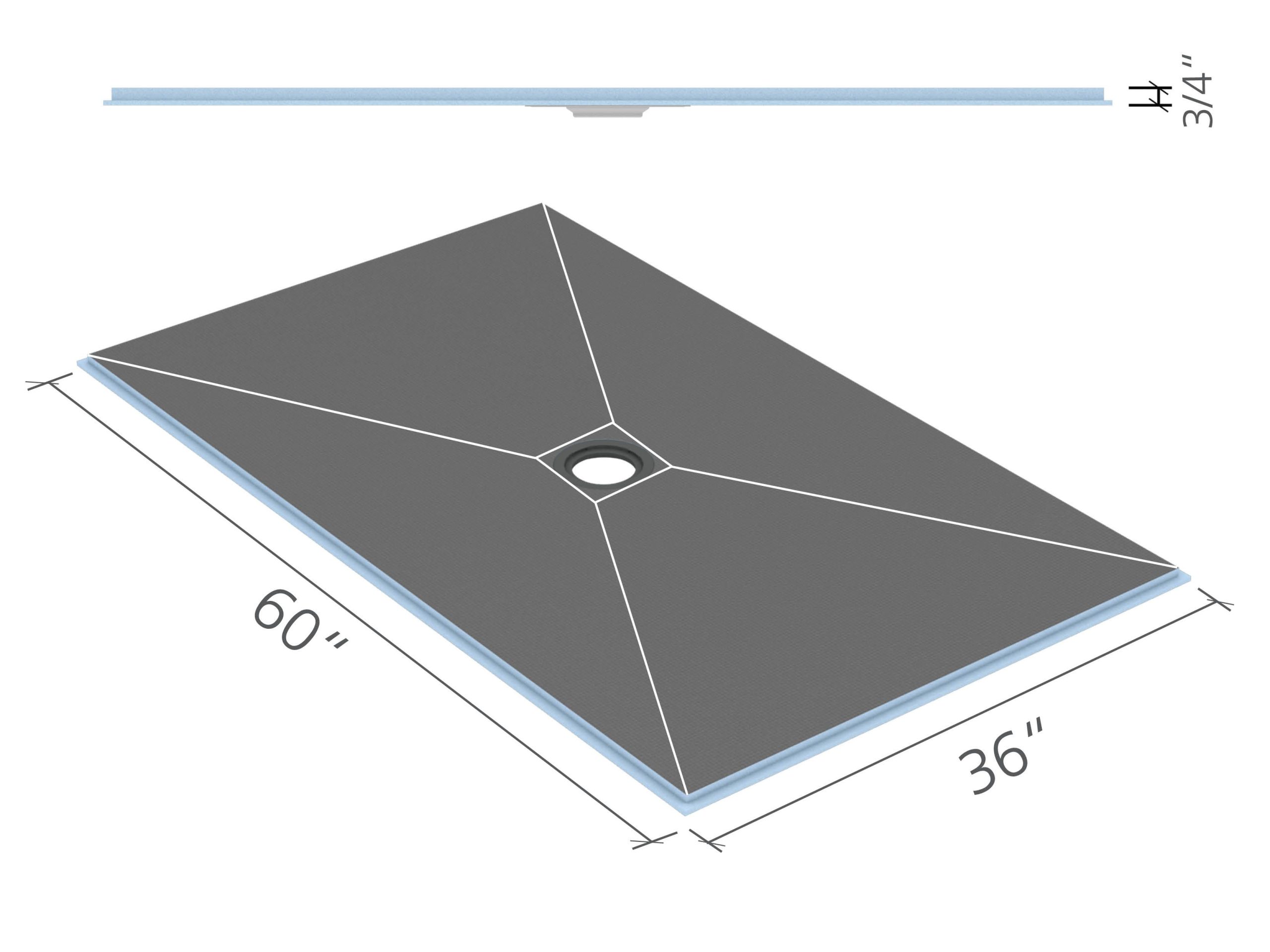 wedi Ligno Shower Base wedi America