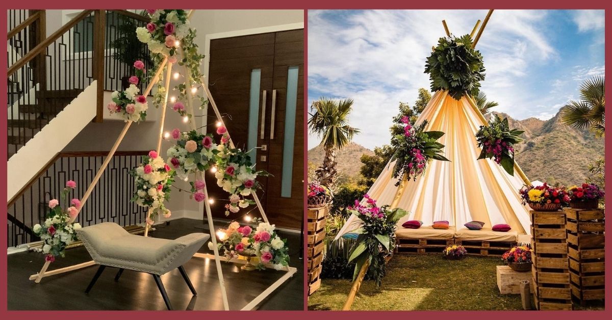Unique Teepee Decor Ideas for Intimate Weddings Wedkosh