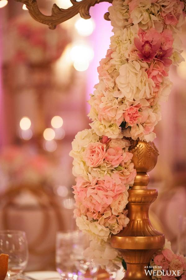 Royal Wedding Vibes Achieved With Regal Pink and Gold