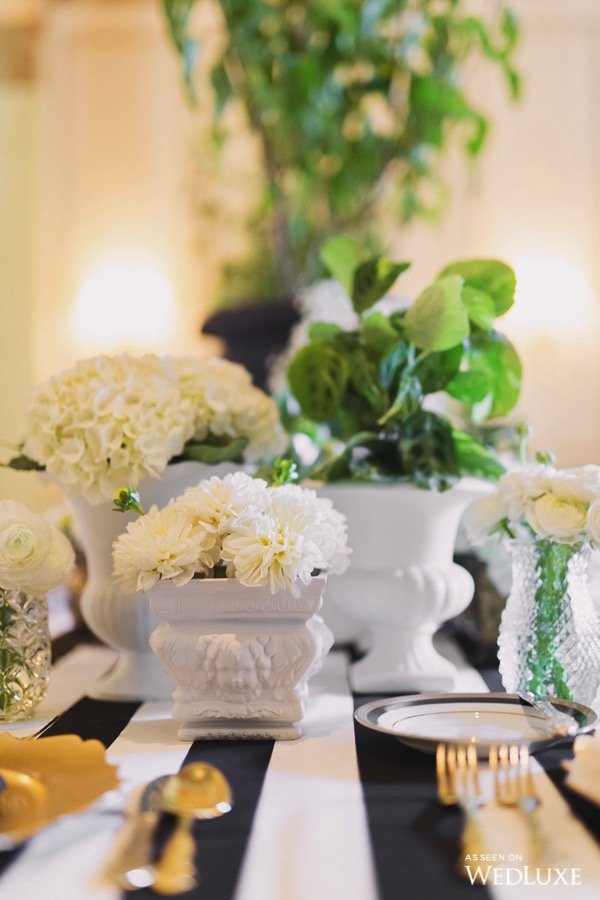 A Modern Chic Wedding Designed By The Grooms WedLuxe Magazine