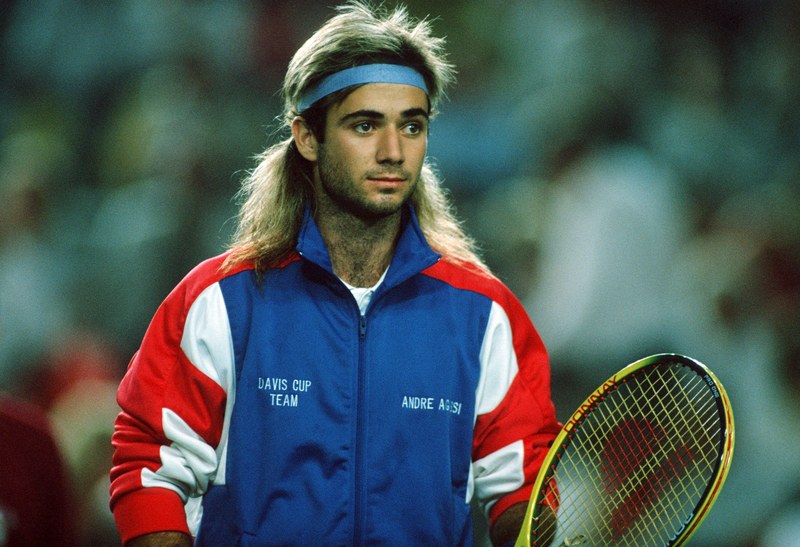Andre Agassi The Las Vegas Kid, won vel grandslam