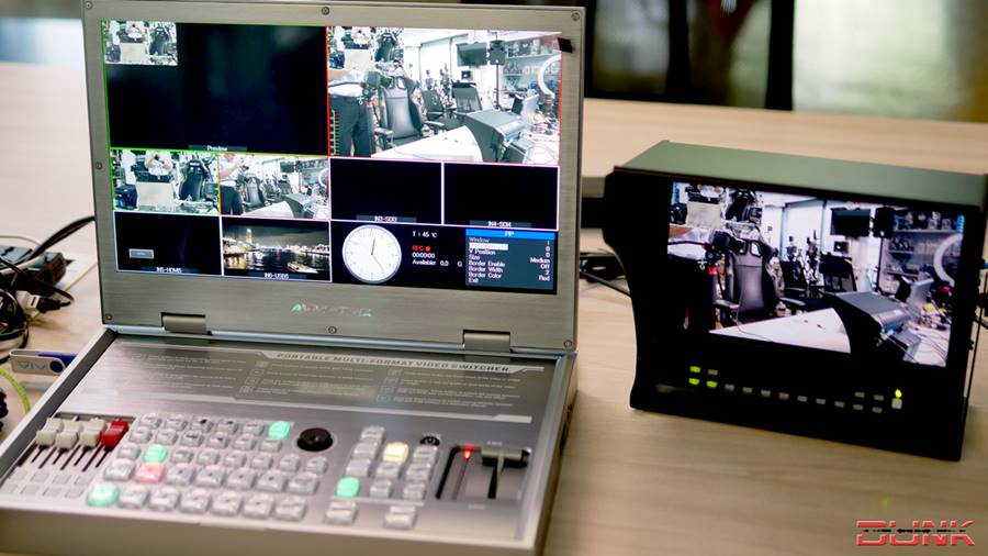 PVS0615 AVMatrix Portable AllInOne 6Channel Video Switcher AllIn