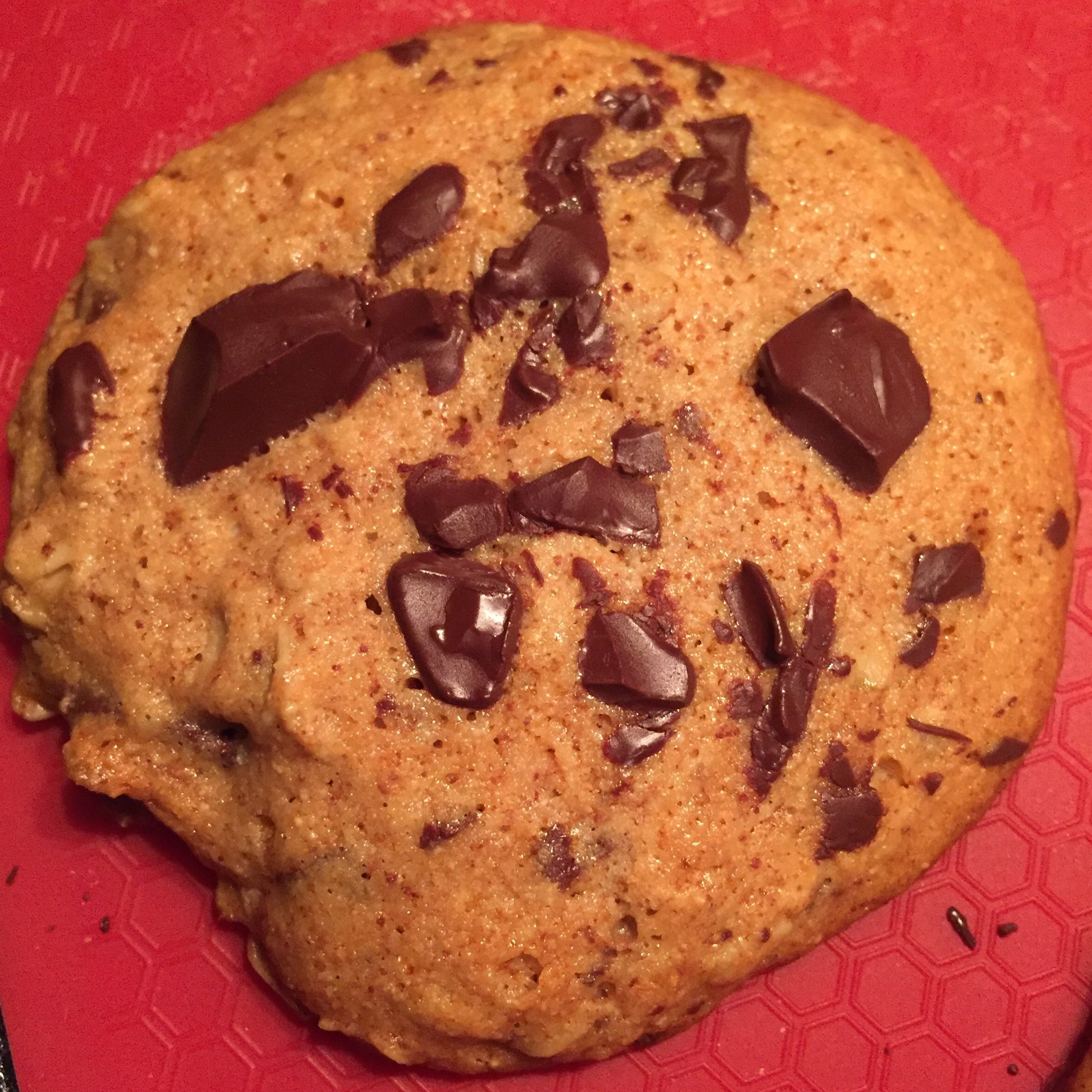 honey whole wheat (or oat flour) chocolate chip cookies
