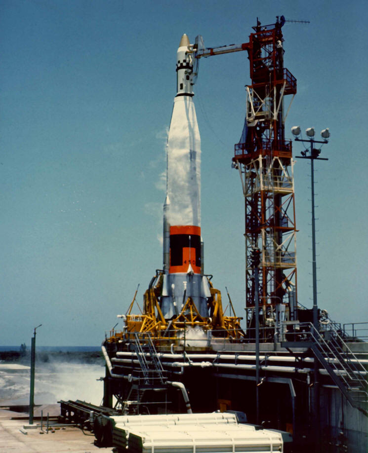 AtlasLV3 AgenaA rocket