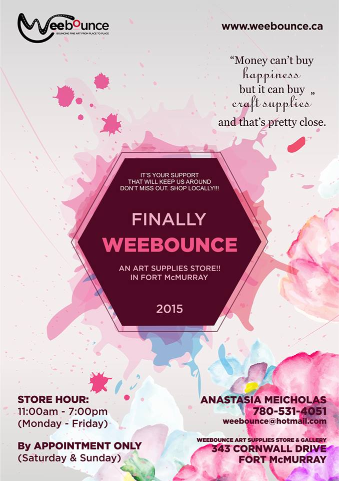 WeeBounce Art Supplies Store & Gallery WeeBounce Art Supplies Store